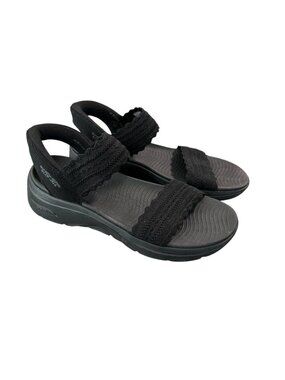 Skechers Women's On the go Go Walk Arch Fit 2.0 Hands Free Slip ins Sandal 9